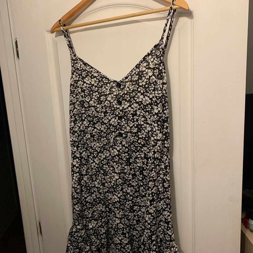 Ripe Black and White Floral Romper